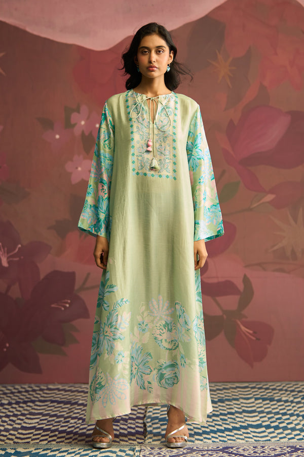 designer kaftan dresses One Size Short Dress in Blue Low MOQ Designer Kaftan Dresses & Sets