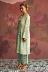 Sage Bloom Kurta Set