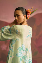 Sage Bloom Kurta Set