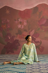 Sage Bloom Kurta Set