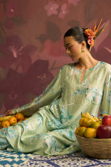 Sage Bloom Kurta Set