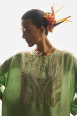 Mint Veil Kurta Set