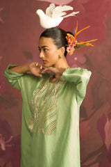 Mint Veil Kurta Set