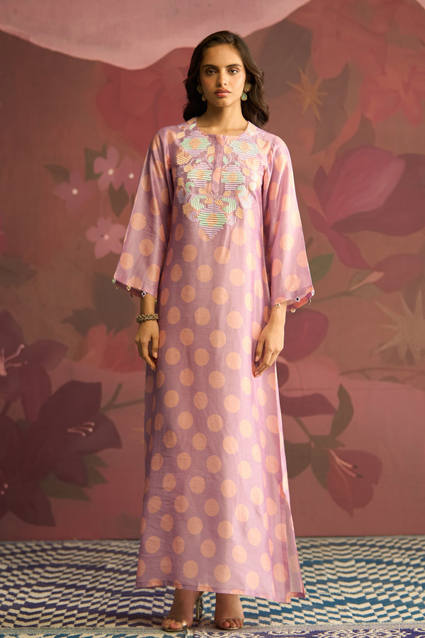 Lilac Dune Designer Kaftan - Archana  Shah