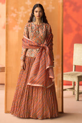 Gul Katha Choga Set