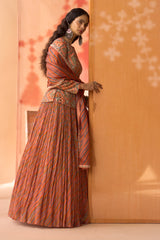Gul Katha Choga Set