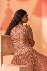 Gul Katha Choga Set