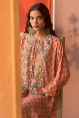 Rabari-Inspired Gul Mehrun Tunic Set