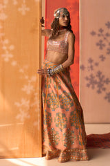 Gul Naksh Lehenga Set