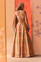 Gul Naksh Lehenga Set