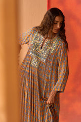 Neel Katha Crepe Tunic
