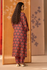 Gul Zari Silk Kurta Set