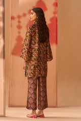 Mehrun Buta Silk Kurta Set
