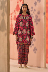 Gul Buta Silk Kurta Set