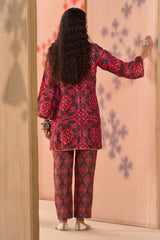 Gul Buta Silk Kurta Set