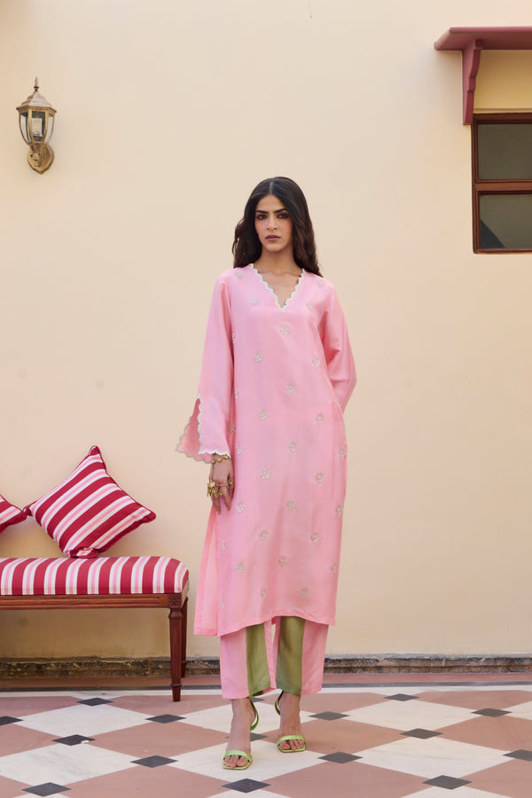 Petal kurta set - RTS