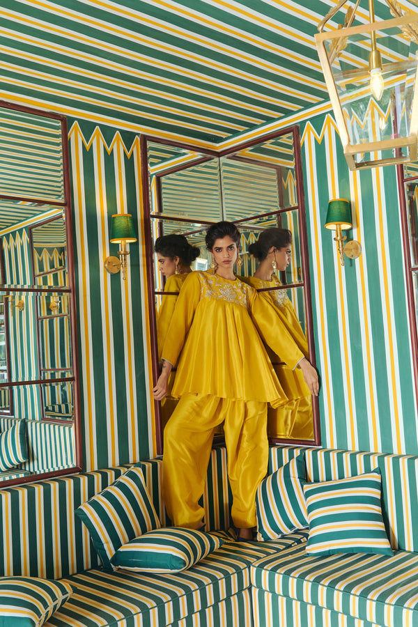 Surbhi Sethi in Twist Suit Set - RTS