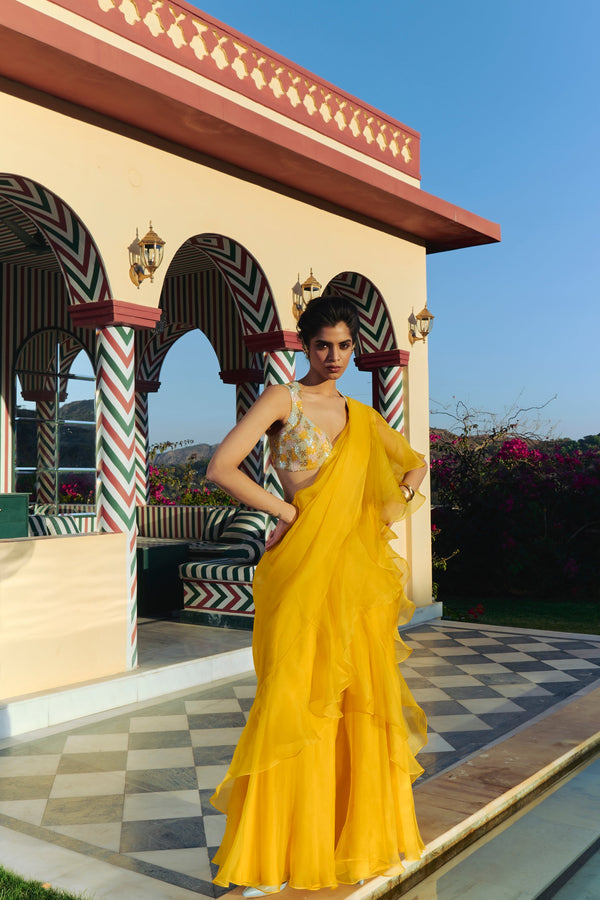 Glare Saree - RTS