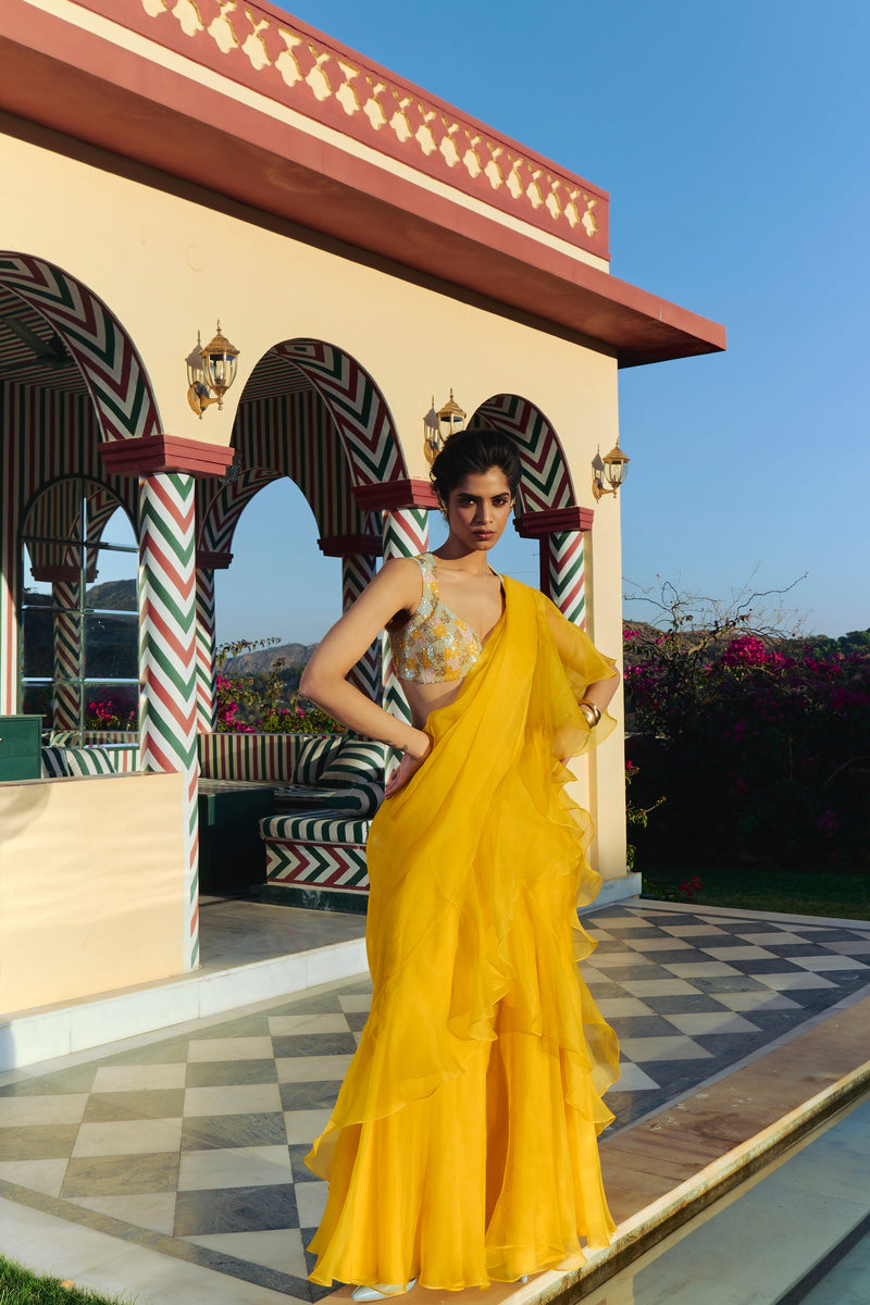 Glare Saree - RTS