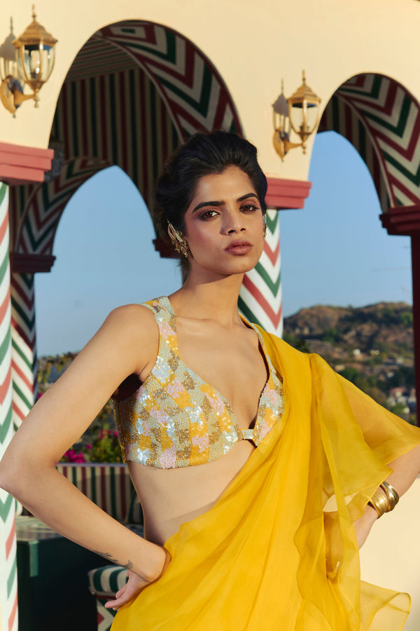 Glare Saree - RTS