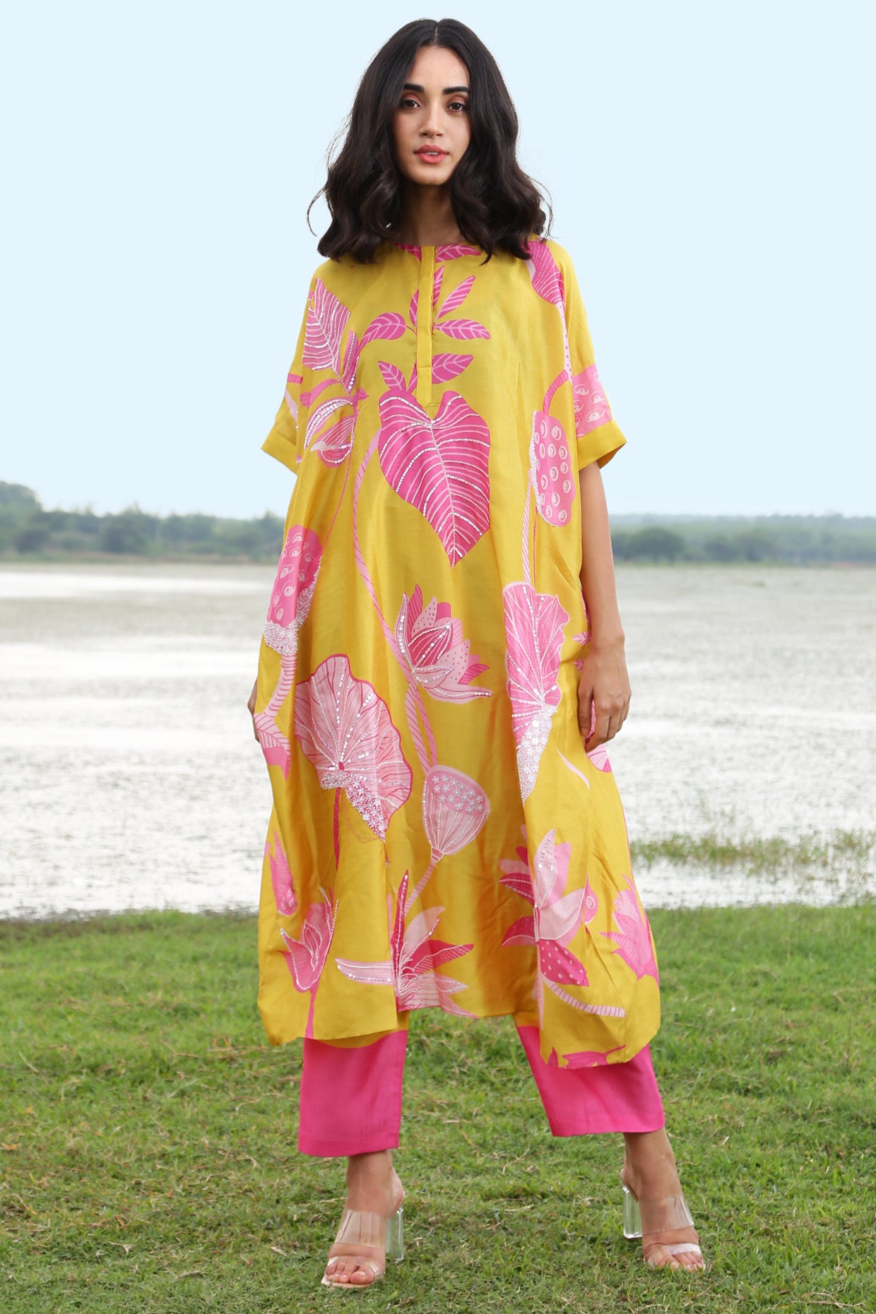 Mustard Oversize Coord Set Archana Shah
