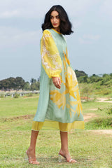 Blue Pleated Tunic