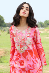Pink Sharara Set