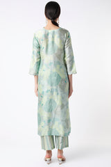Green Kurta Set